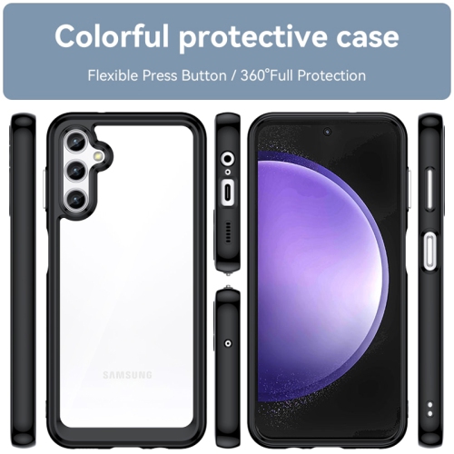 XCRS Slim Shockproof Crystal Acrylic Cover with Complete overall Protection, bumper and reinforced edges case for Samsung Galaxy S23 FE 5G 2023