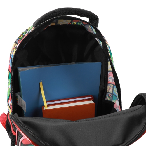 Super Mario Bros. Logo Characters 16" Kids Backpack