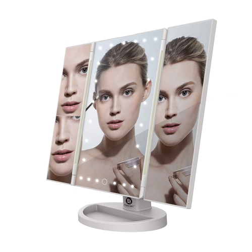 Puresonic Tri-Fold Vanity Makeup Mirror