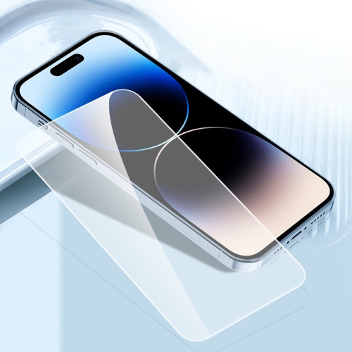 Protecteur d'écran ultramince en verre trempé 0,26 mm de PANDACO pour iPhone 15 Pro