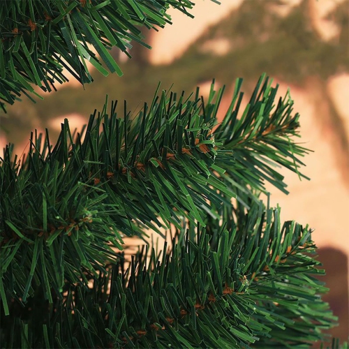 5FT Artificial Christmas Tree, Holiday Xmas Tree Decoration Pine Tree with 500 Branch Tips, Solid Metal Stand included