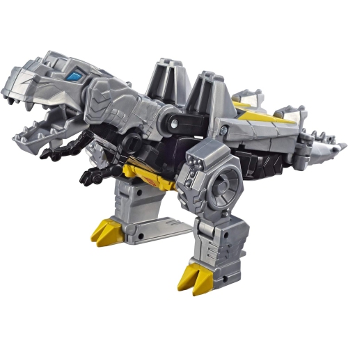 Transformers Toys Cyberverse Spark Armor Grimlock Action Figure - Combines with Trash Crash Spark Armor Vehicle to Power Up - for Kids Ages 6 and Up,