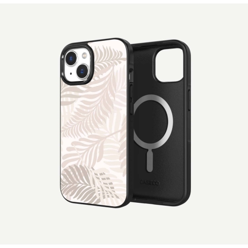 iPhone 15 Case With MagSafe - White Leaf