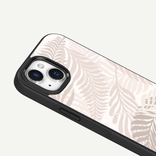 iPhone 15 Case With MagSafe - White Leaf