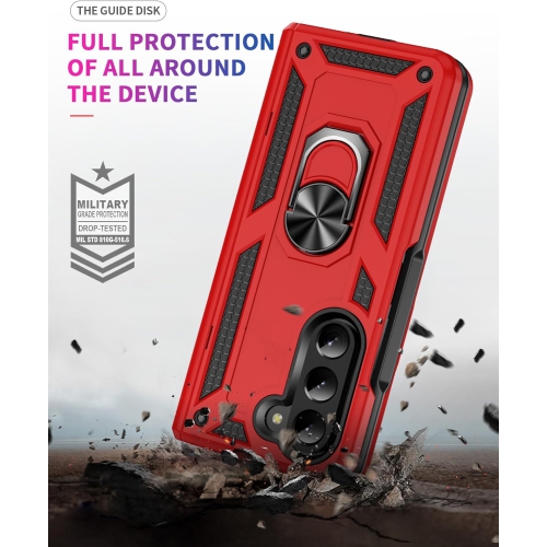 XCRS Dual-Layer Slim Design Armor Protection Cover, Built-in Magnetic Ring with Kickstand Case for Samsung Galaxy Z Fold 5 2023