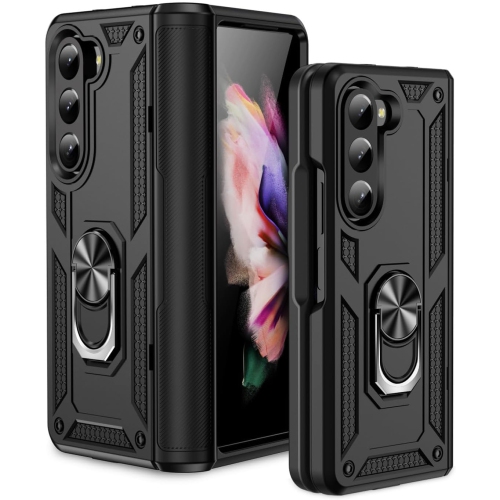XCRS Dual-Layer Slim Design Armor Protection Cover, Built-in Magnetic Ring with Kickstand Case for Samsung Galaxy Z Fold 5 2023