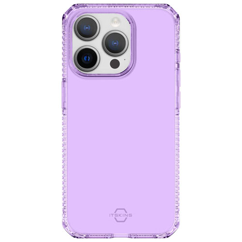 Itskins Spectrum_R Fitted Hard Shell Case for iPhone 15 Pro - Purple