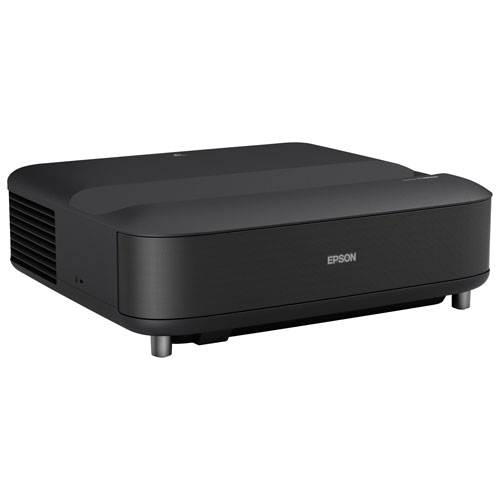 Epson EpiqVision Ultra LS650 Smart Streaming Laser 4K HDR Home Theatre Projector with Android TV - Black