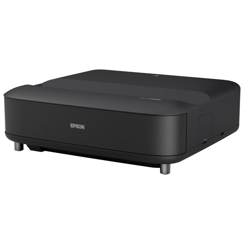 Epson EpiqVision Ultra LS650 Smart Streaming Laser 4K HDR Home Theatre Projector with Android TV - Black