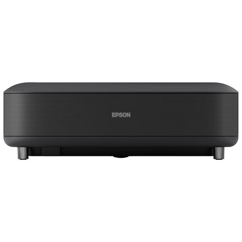 Epson EpiqVision Ultra LS650 Smart Streaming Laser 4K HDR Home Theatre Projector with Android TV - Black