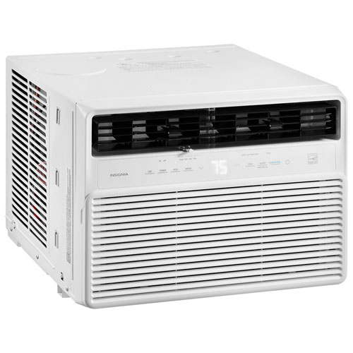 Insignia Window Air Conditioner - 12000 BTU (NS-AC12WWH5-C) - White/Grey - Only at Best Buy