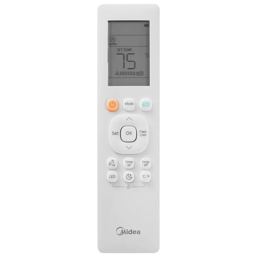Climatiseur de fenêtre d'Insignia - 12 000 BTU - Blanc/Gris - Exclusivité Best Buy