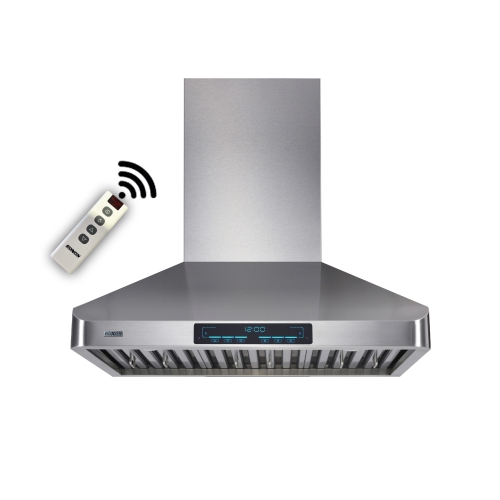 ROXON 900 CFM Touch/ Touchless Control 30 Inches Range Hood Stainless
