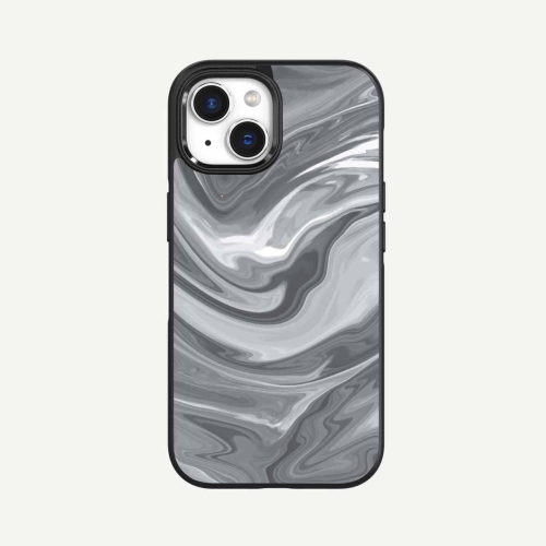 CASECO  Iphone 15 Case With Magsafe - Swirl In Black