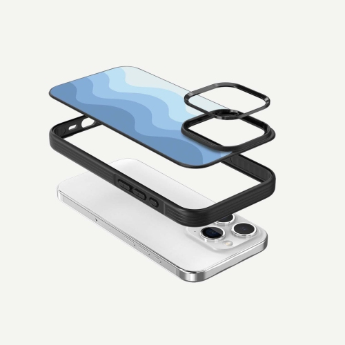 iPhone 15 Pro Case With MagSafe - Blue Wave
