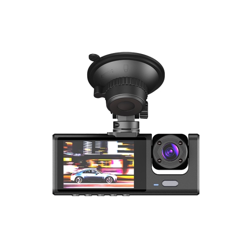 SPEEDEX FHD 1080P Dash camera, Dual Camera Lens, 2 inch display Car Recorder_Black color