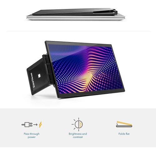 SideTrak Swivel V3 13.3'' Attachable Portable 1080P Laptop Monitor, USB-C