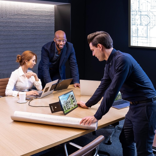 SideTrak Swivel V3 13.3'' Attachable Portable 1080P Laptop Monitor, USB-C