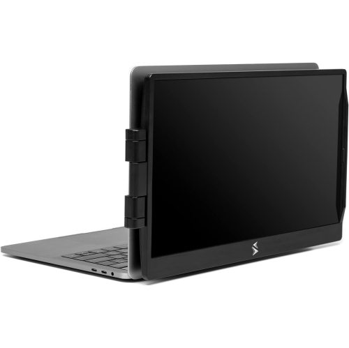 SideTrak Swivel 14" Attachable Portable 1080P Laptop Monitors, USB-C Or Mini HDMI, Black