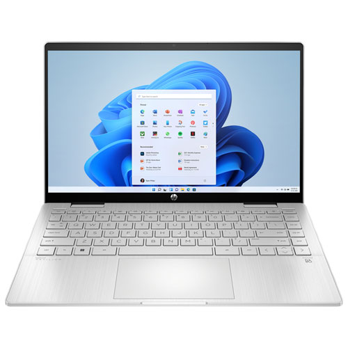 Image 2 of 16.. HP Pavilion x360 14" Touchscreen 2-in-1 Laptop - Silver