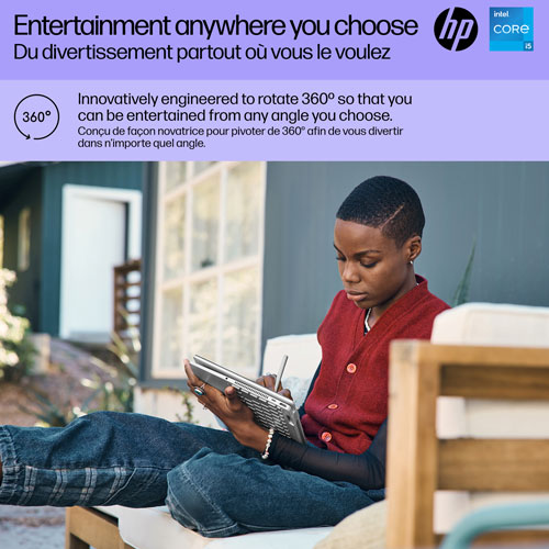 Image 11 of 16.. HP Pavilion x360 14" Touchscreen 2-in-1 Laptop - Silver