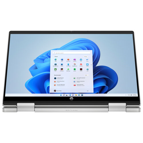 Image 6 of 16.. HP Pavilion x360 14" Touchscreen 2-in-1 Laptop - Silver