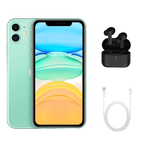 Refurbished (Good) Apple iPhone 11 A2111 (Fully Unlocked) 64GB Green w