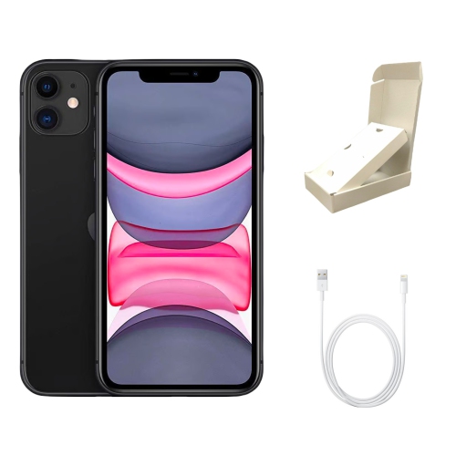 Smartphone Apple iPhone 11 128 Go - Noir - Déverrouillé - Remis à