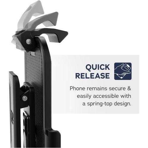 Pince de ceinture - convient uniquement à l'étui de ceinture série Defender d'OtterBox pour Galaxy S23 Ultra de Samsung, MAIS PAS À l'étui