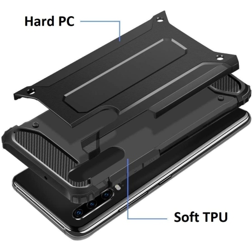 [Armor] Case for Huawei P20 Pro, Heavy Duty [4 Corners Shockproof Protection] Bumper Cover
