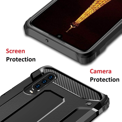 [Armor] Case for Huawei P20 Pro, Heavy Duty [4 Corners Shockproof Protection] Bumper Cover