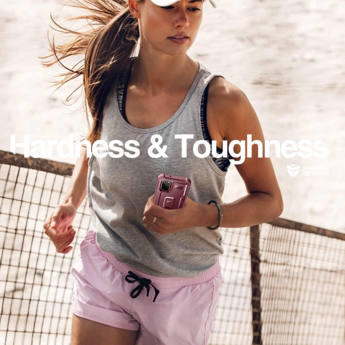 for Samsung S20 Plus Case, [Built in Screen Protector and Kickstand] Heavy Duty Military Grade Protection