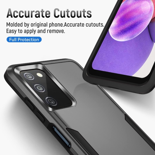 Defender Case Designed for Samsung Galaxy A03s Case, Heavy Duty Shockproof Dustproof Rugged Protective Bumper