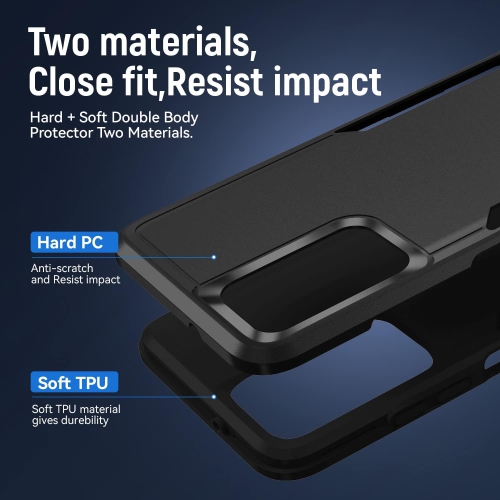 Defender Case Designed for Samsung Galaxy A03s Case, Heavy Duty Shockproof Dustproof Rugged Protective Bumper