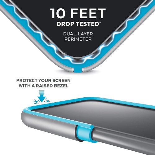 Products Presidio V-Grip iPhone Xs/iPhone X Case, Clear/Black