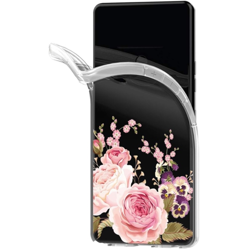 Galaxy S21 5G Case, Samsung S21 Cute Case, Clear Flexible Bumper TPU Soft Rubber Silicone Cover Phone Case