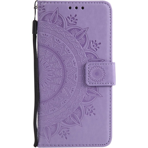 Couverture pour téléphone Mandala pour Galaxy S9 plus de Samsung, étui à rabat ultramince avec fente pour carte, fermeture magnétique