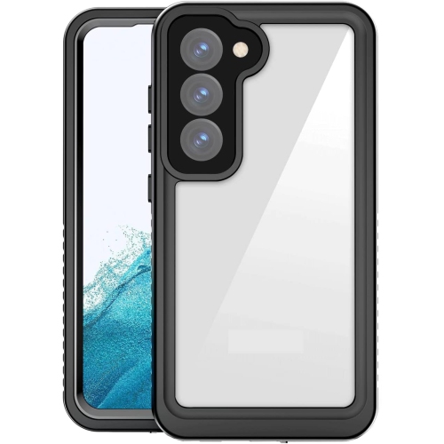 Pour étui étanche Galaxy S23 5G de Samsung, étui protecteur étanche IP68 Snorkeling Full Body Seal Slim résistant aux chocs, neige