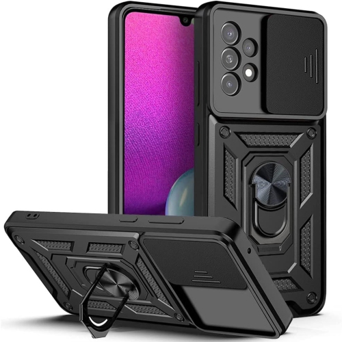 GENERIC  Case for Samsung Galaxy A23 5G/4G With Slide Camera Cover, Heavy Duty Military Grade Protection Phone Case