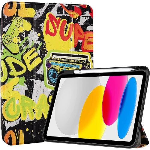 iPad 10th Generation Case with Pencil Holder 2022 iPad 10 Case, iPad Cover 10th Generation iPad Case 10.9 inch,