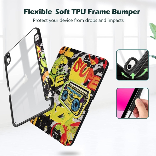 iPad 10th Generation Case with Pencil Holder 2022 iPad 10 Case, iPad Cover 10th Generation iPad Case 10.9 inch,