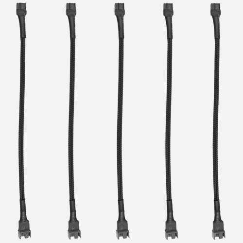 PWM Fan Extension Cable,PC Fan Splitter Cable Converter for Computer