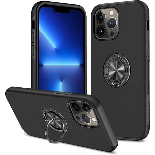 WC  Iphone 15 Plus - Shockproof 360 Magnetic Protective Case With Ring Holder, Kick Stand for Apple Iphone 15 Plus