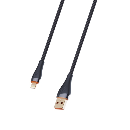 axGear USB to Lightning Charging Data Sync Cable Nylon Braided Cable 6.5Ft 2M