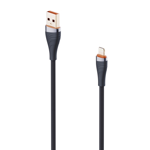 axGear USB to Lightning Charging Data Sync Cable Nylon Braided Cable 6.5Ft 2M