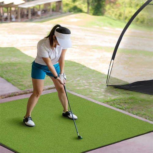 axGear Golf Hitting Mat Artificial Turf Mat for Indoor Outdoor Practice 3x4 Ft Backyard Fun