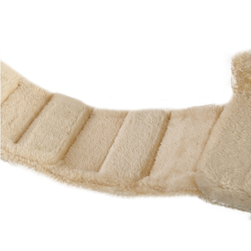 PawHut 3Pcs Cat Wall Shelf with Scratching Post, Cat Wall Shelves for Relaxing, Climbing, Cat Wall With Soft Ladder and Play Balls, Beige