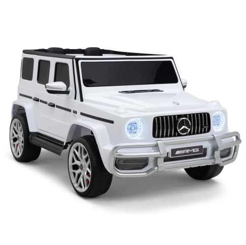 SONICTECK Kids Ride on Car Mercedes Benz G63 4x4 Electronic Ride on Car 2 Seater Bluetooth