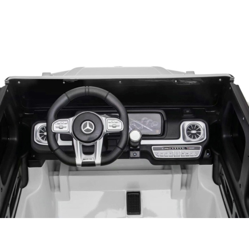 SONICTECK Kids Ride on Car Mercedes Benz G63 4x4 Electronic Ride on Car 2 Seater Bluetooth