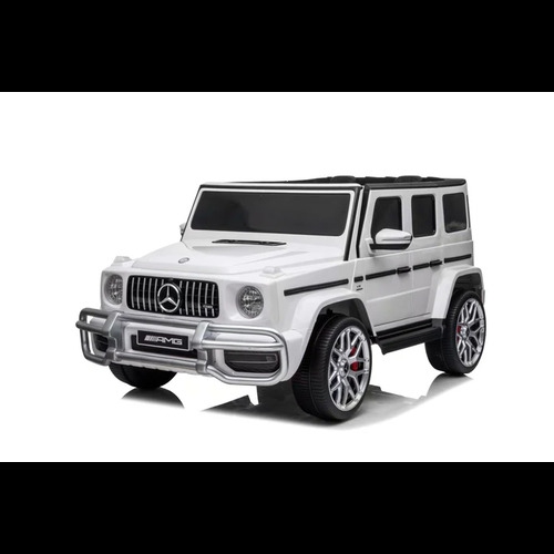SONICTECK Kids Ride on Car Mercedes Benz G63 4x4 Electronic Ride on Car 2 Seater Bluetooth